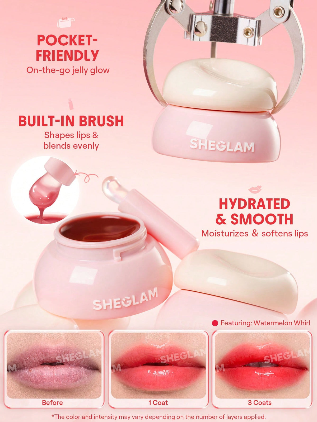 Sheglam Bounce Putty Pocket Lip Pot
