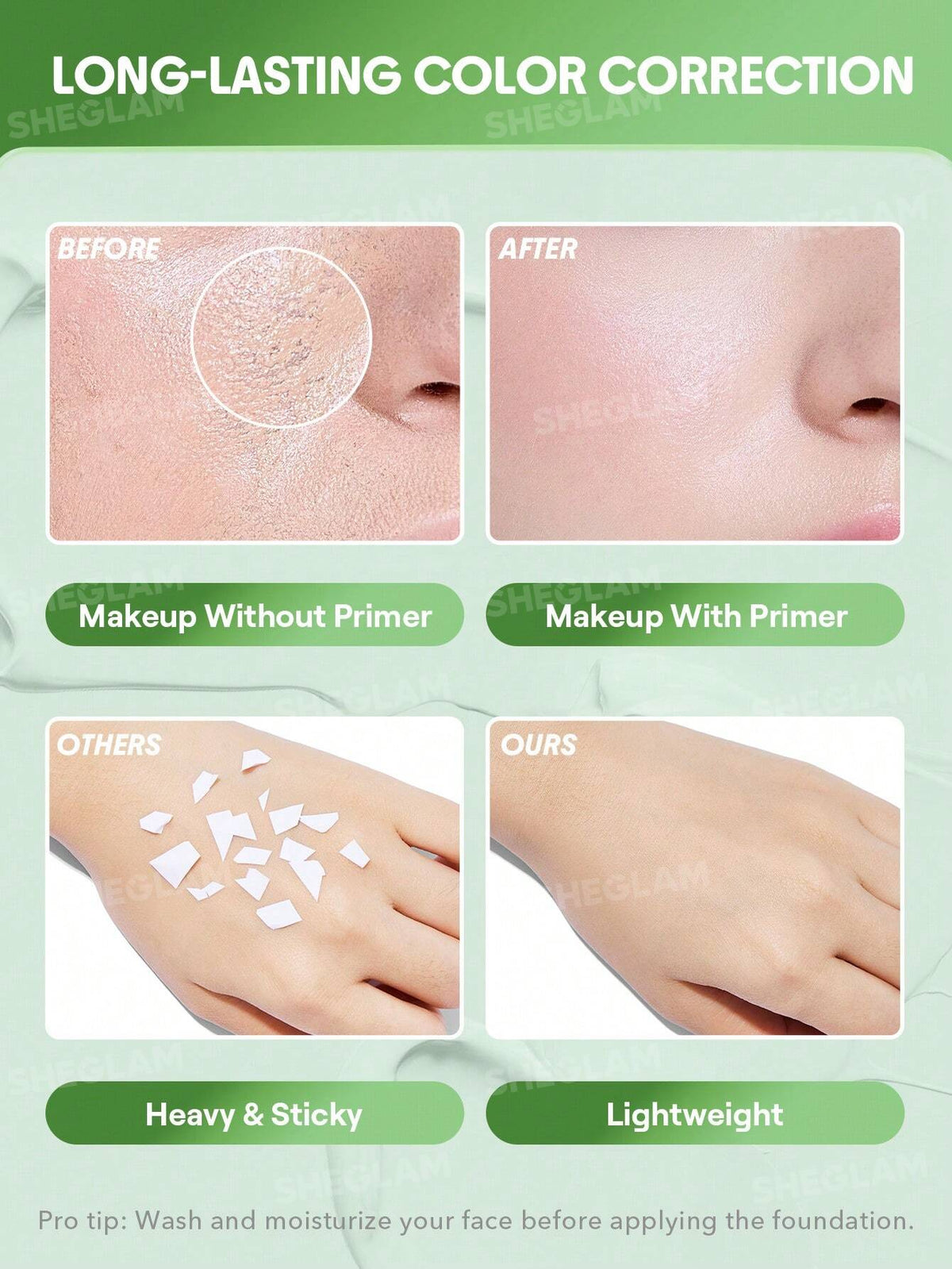 Sheglam Correcting Primer Green