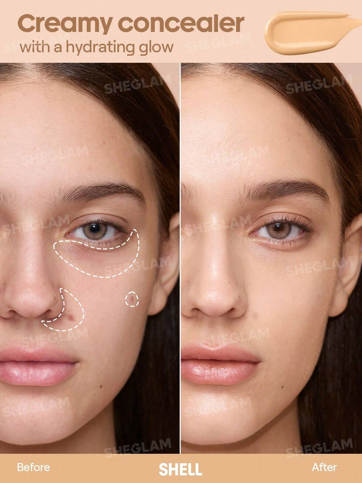 Sheglam Full Coverage Hydrating Concealer