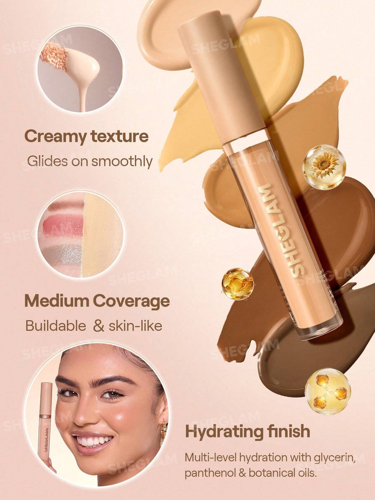 Sheglam Full Coverage Hydrating Concealer