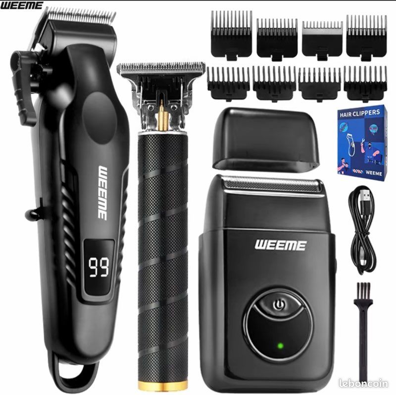 WEEME 4-Piece Men's Electric Grooming Kit