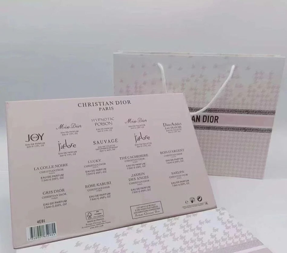 Dior Perfume Miniatures Collection – 16 Pieces Premium Quality