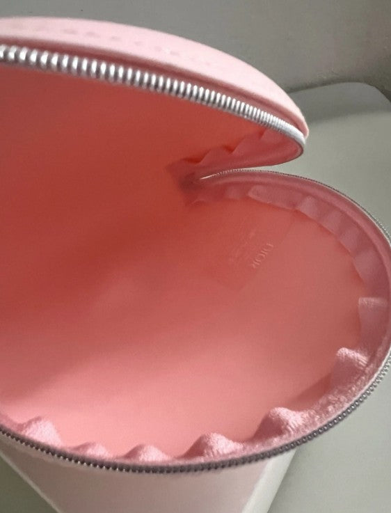 Dior Pink Limited Edition Round Cosmetic Bag
