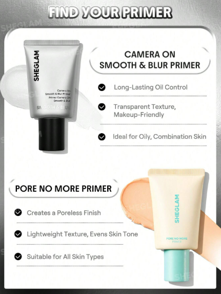 Sheglam Camera On Smooth & Blur Primer