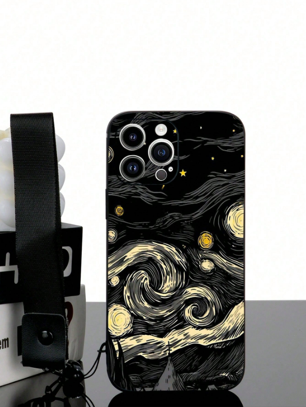 Starry Sky Painting Shockproof Case (IPHONE 14 PRO MAX)