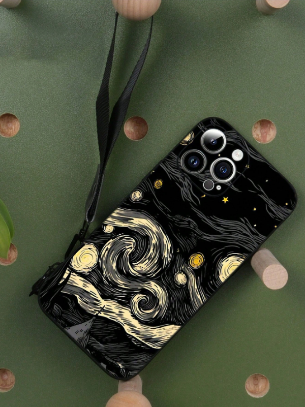 Starry Sky Painting Shockproof Case (IPHONE 14 PRO MAX)