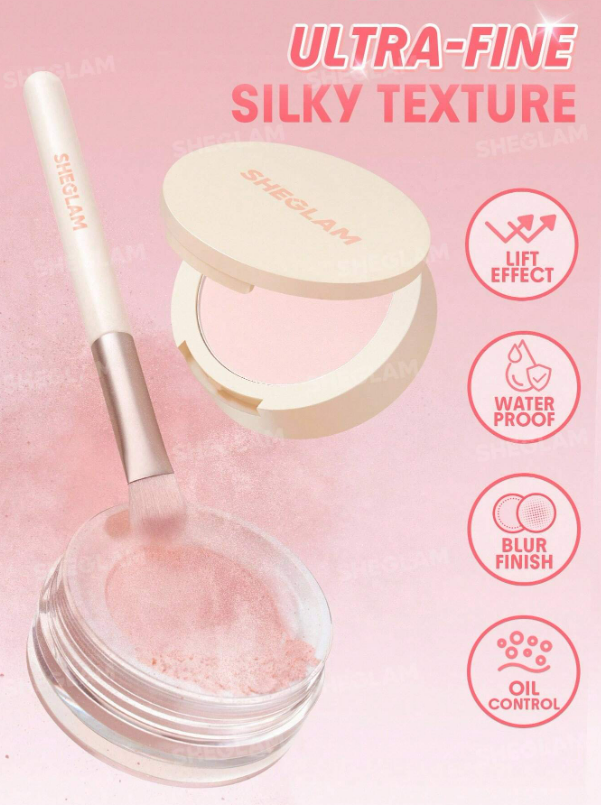 SHEGLAM Insta-Ready Ultra-Fine Blur & Lift Setting Powder Duo