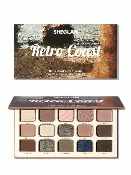 Sheglam Retro Coast 15-Pan Palette