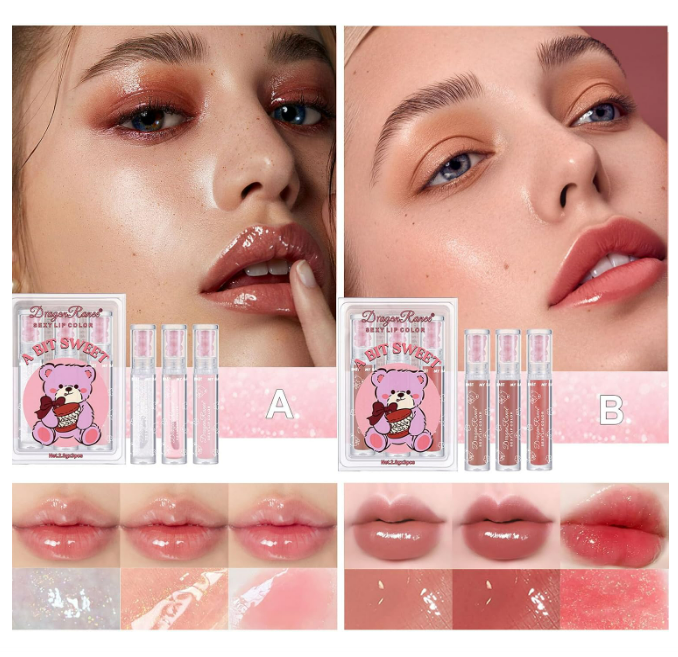 Dragon Ranée set of 3 Lip Glosses