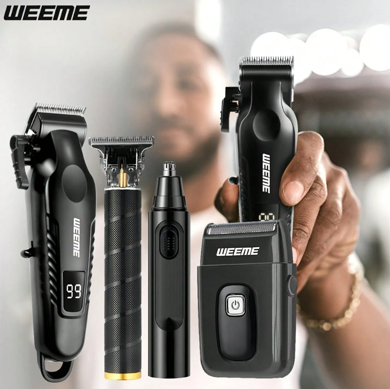 WEEME 4-Piece Men's Electric Grooming Kit