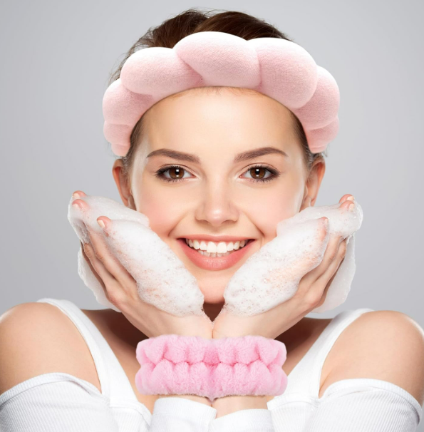 Spa Headband & Wristband Set