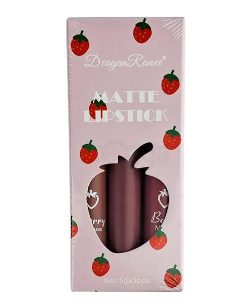 Dragon Ranee Matte Lipstick 3pcs