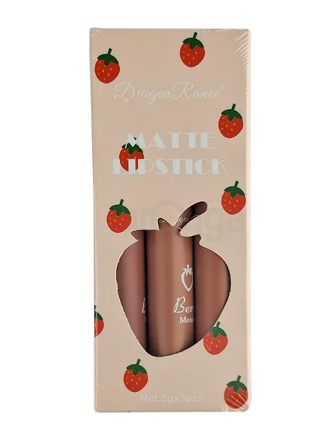 Dragon Ranee Matte Lipstick 3pcs