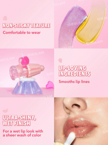 Sheglam Jelly Wow Hydrating Lip Oil